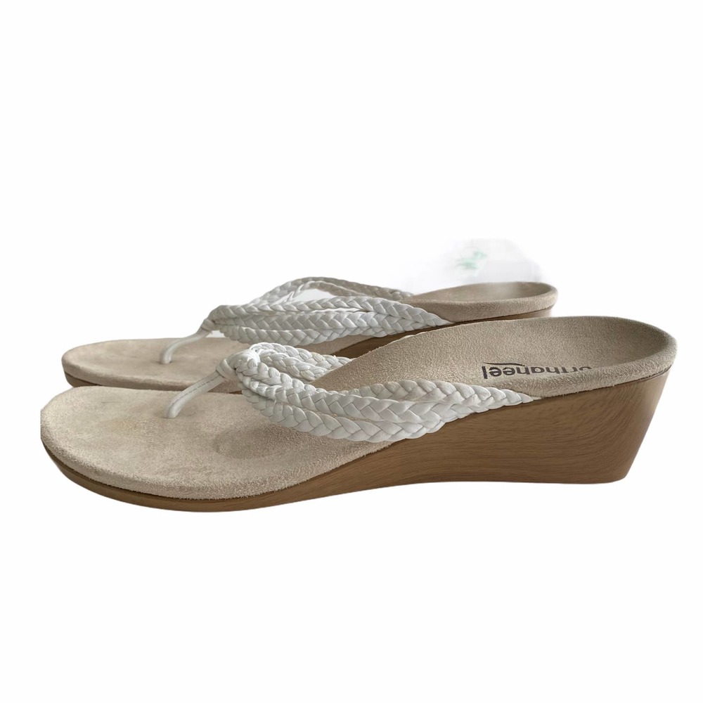 Vionic Ramba Braided Wedge with Orthaheel Size 8